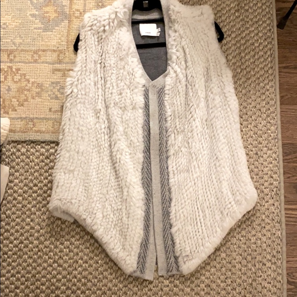 Vince Fur Vest